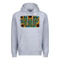 Heather Grey Sunflower Serappe Turquoise Gemstone Mama Tried Premium Hoodie - Jasminsmagicworld