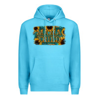 Ocean Blue Sunflower Serappe Turquoise Gemstone Mama Tried Premium Hoodie - Jasminsmagicworld