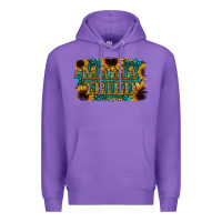 Purple Sunflower Serappe Turquoise Gemstone Mama Tried Premium Hoodie - Jasminsmagicworld