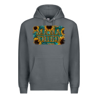 Rock Sunflower Serappe Turquoise Gemstone Mama Tried Premium Hoodie - Jasminsmagicworld