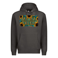 Smoke Sunflower Serappe Turquoise Gemstone Mama Tried Premium Hoodie - Jasminsmagicworld