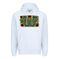 White Sunflower Serappe Turquoise Gemstone Mama Tried Premium Hoodie - Jasminsmagicworld