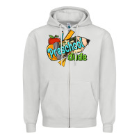 Dove Grey preschool dude Zipper Hoodie - RanaPortraitStore