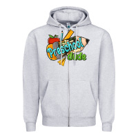 Heather Grey preschool dude Zipper Hoodie - RanaPortraitStore