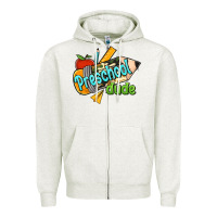 Oatmeal Heather preschool dude Zipper Hoodie - RanaPortraitStore