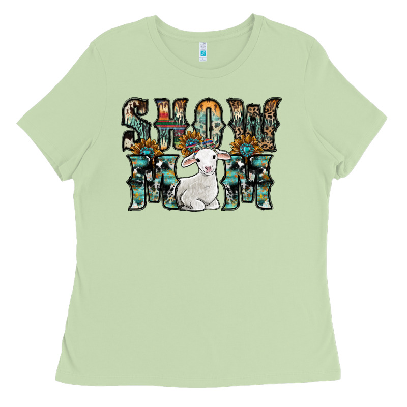 Show Mom Sheep Ladies Tee by SublimationCraftShop | Teevron