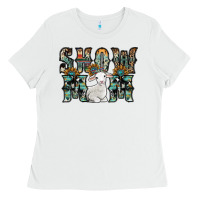 White show mom sheep Ladies Tee - SublimationCraftShop