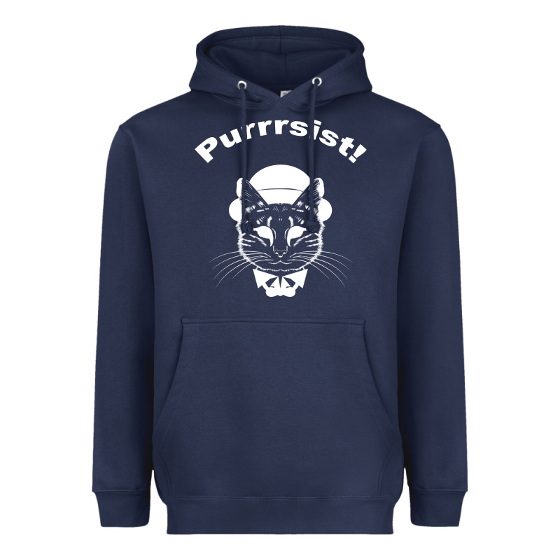 Purrrsist Heavyweight Hoodie by Bettercallsaul | Teevron