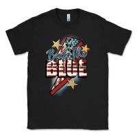 Black Back the blue Classic Tee - FaDigitalArtStudio