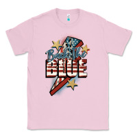 Bubblegum Pink Back the blue Classic Tee - FaDigitalArtStudio