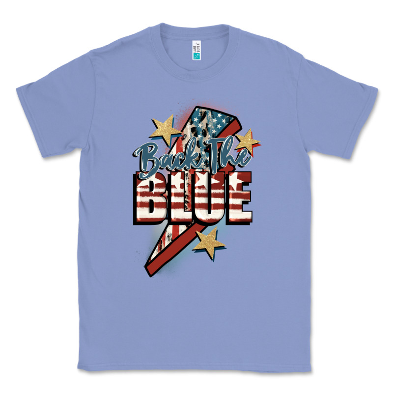 Back The Blue Classic Tee by FaDigitalArtStudio | Teevron