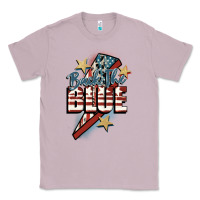 Lilac Back the blue Classic Tee - FaDigitalArtStudio