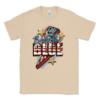 Mushroom Back the blue Classic Tee - FaDigitalArtStudio