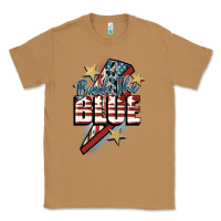 Toasted Coconut Back the blue Classic Tee - FaDigitalArtStudio