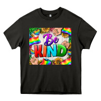 Asphalt Western Be Kind LGBTQ Tumbler Heavy Core Tee - BundleAndBundleShop