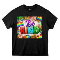 Black Western Be Kind LGBTQ Tumbler Heavy Core Tee - BundleAndBundleShop