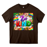 Western Be Kind Lgbtq Tumbler Heavy Core Tee | Teevron