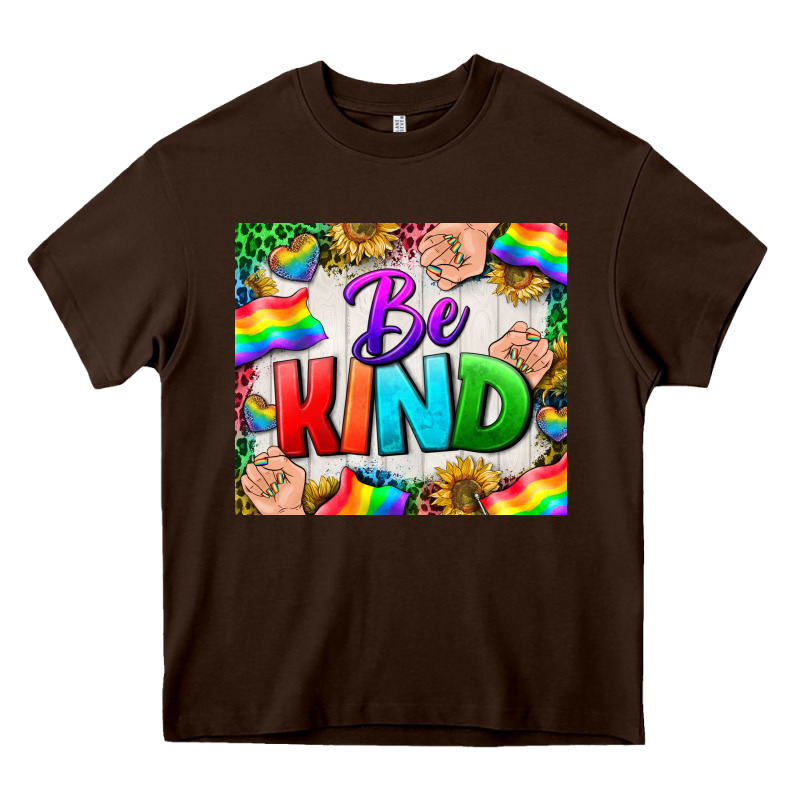 Western Be Kind Lgbtq Tumbler Heavy Core Tee by BundleAndBundleShop | Teevron