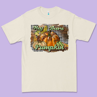 Hey There Pumpkin Premium Tee Designed By Bundleandbundleshop