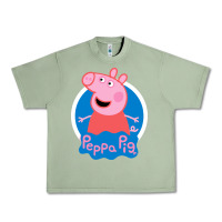 Oil Green peppa pig Urban Heavy Tee - artisFamous