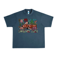 Midnight Navy fram fresh christmas trees Urban Heavy Tee - SublimationCraftShop