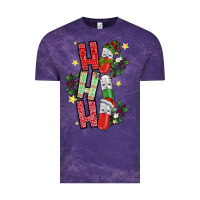 Cloud Purple ho ho ho pharmacy Vintage Tee - CowhideDigitalArt