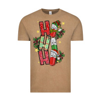 Vintage Coffee ho ho ho pharmacy Vintage Tee - CowhideDigitalArt