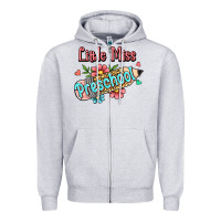 Little Miss Preschool Zipper Hoodie | Teevron