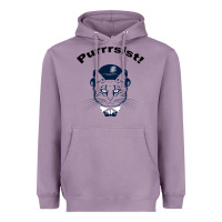 Lavender Purrrsist Heavyweight Hoodie - Bettercallsaul