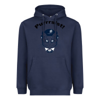 Navy Purrrsist Heavyweight Hoodie - Bettercallsaul