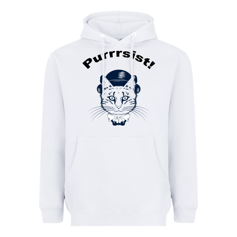 Purrrsist Heavyweight Hoodie by Bettercallsaul | Teevron