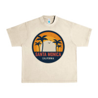 Santa Monica California Urban Heavy Tee | Teevron