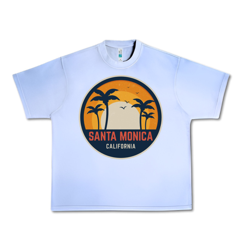 Santa Monica California Urban Heavy Tee by artisFamous | Teevron