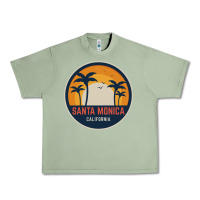 Oil Green santa monica california Urban Heavy Tee - artisFamous