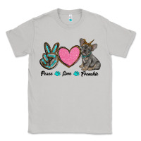 Moon Dust peace love frenchie Classic Tee - RanaPortraitStore