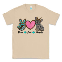 Mushroom peace love frenchie Classic Tee - RanaPortraitStore