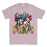 Lilac Police Mom Classic Tee - FaDigitalArtStudio