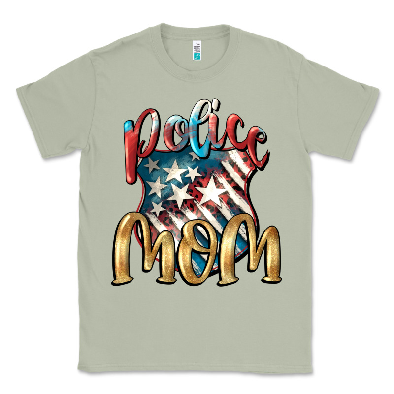 Police Mom Classic Tee by FaDigitalArtStudio | Teevron