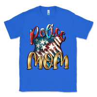 True Royal Police Mom Classic Tee - FaDigitalArtStudio