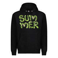 Black summer kiwi Premium Hoodie - BarkalooDesign