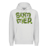 Dove Grey summer kiwi Premium Hoodie - BarkalooDesign