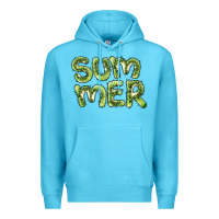 Ocean Blue summer kiwi Premium Hoodie - BarkalooDesign