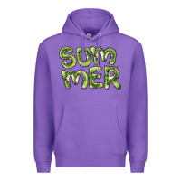 Purple summer kiwi Premium Hoodie - BarkalooDesign