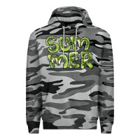 Slate Camo summer kiwi Premium Hoodie - BarkalooDesign