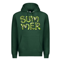 Sports Green summer kiwi Premium Hoodie - BarkalooDesign