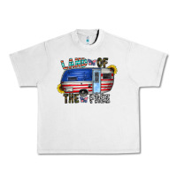 Lunar Rock land of the free Urban Heavy Tee - CowhideDigitalArt