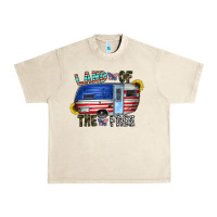Sandshell land of the free Urban Heavy Tee - CowhideDigitalArt