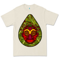 Bone african masks teardrop  7 Premium Tee - BundleAndBundleShop