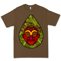Cacao african masks teardrop  7 Premium Tee - BundleAndBundleShop