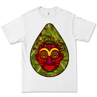 White african masks teardrop  7 Premium Tee - BundleAndBundleShop